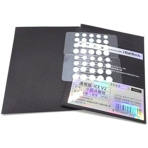 Muisschaatsen ICE Versie DIY Universele Muis Voeten Pad Wit Glijdt Ronde Randen ICE Versie Muis Skates Voor Basilisk Muizen Voeten