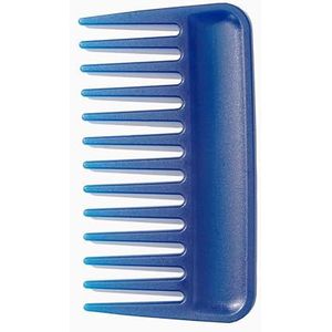 Mini brede tandenkam, kleine reisportemonnee, ontwarrende kam baard kam zakkam voor krullend golvend nat droog haar, draagbare verzorgingskam douchekam reiskam stylingkam voor mannen en vrouwen