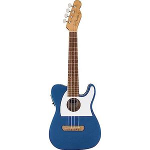 Fender Fullerton Tele Uke Lake Placid Blue - Concert ukulele