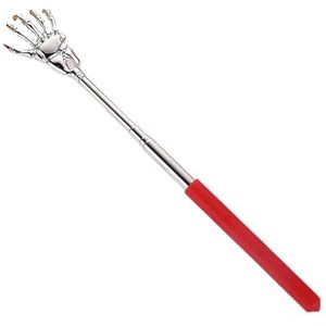 Telescopische rugkrabber | Uitschuifbare roestvrijstalen handvormige rugkrabbers | Massage Tools - Telescopische Back Scratcher | Hand Massager Backslap Draagbare Reizen Massage Gereedschap