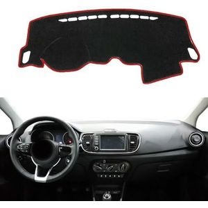Auto Dashboard Cover Beschermend Vermijd Licht Tapijt Auto Dashboard Mat Anti-UV Antislip Accessoires geschikt voor KIA Pegas 2017 2018 2019