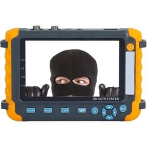 CCTV-tester CCTV Tester 8MP 4K Beveiligingscamera Tester 5 Inch TFT LCD Monitor For 4 IN 1 TVI AHD CVI Analoge Beveiliging Cam Tester Video