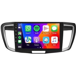 8-Core [4G 64G] Android 14 Autoradio Navi voor H-onda Accord 9 2.0L(2013-2016) 9""Scherm 2 Din Radio met Draadloze Carplay Android Auto GPS Navigatie FM RDS Bluetooth SWC DSP MIC Camera,M100s