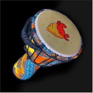 Groot 8-inch PVC-lichaam Afrikaanse Drum Volwassen Professioneel Afrikaans Handtrommelinstrument Afrikaans Trommel Instrument (Size : E)