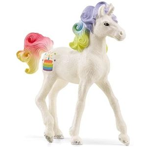 SCHLEICH 70742 speelfiguur verzameleenhoorn regenboogtaart, kleurrijk,Multi kleuren