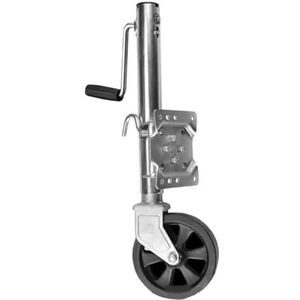 Boottrailer-krik, opvouwbare zijhandgreep for buitenreizen op zee Gemakkelijk mee te nemen(8in SingleWheel 68cm)