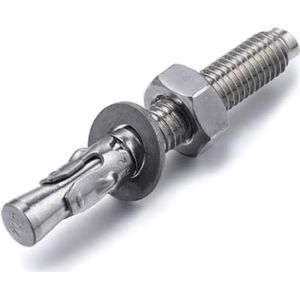 Expansiebouten Uitbreidingsbouten, ankerbouten, 304 roestvrijstalen autoreparatie-uitbreidingsschroeven, binnentrekklimspijkers, lift speciale autoreparatieschroeven, M6(M8*90[2pcs])