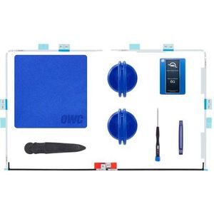 OWC SSD Upgrade-bundel voor 2012-2019 21,5 inch iMacs, Mercury Electra 500 GB 6G SSD, Express 2,5 inch USB 3.0 HDD-behuizing, installatiegereedschap en iMac-schermplakbandset