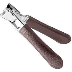 Nagelknipper roestvrij staal 13mm brede kaak opening nagelsnijder voor pedicure koffie