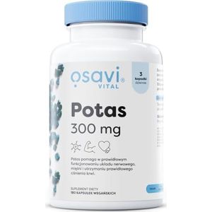 Osavi Potas, 300 mg - 180 veganistische capsules