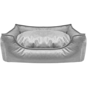 Zachte Kattenslaapplaats Hondenbed Lounge Machinewasbaar bed voor honden Extra zwaar uitgevoerde verstevigde zijkanten Vintage hondenmatbedden Huisdierbed (Color : A, Size : 84 * 62 * 20cm)