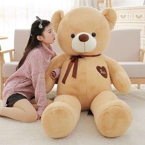 52-120cm schattige beer pop pop dressing knuffel schattige teddy panda pop grote beer grote verjaardagscadeau 1m