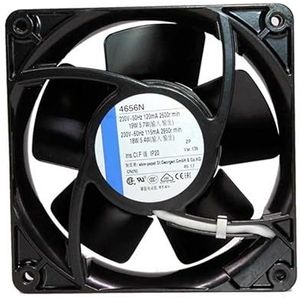 LMNCBVYA High Temperature Resistant 120mm AC Cooling Fan 4656N - 19W, 120x120x38mm