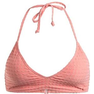 Roxy Shiny Wave - Vaste bikinitop voor dames ERJX305257, Roze - Peach Blossom, XL