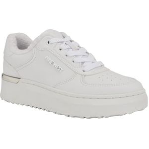 Nine West Knuffelsneaker voor dames, Wit 141, 42 EU