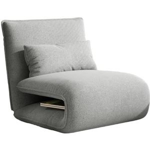 Banken Luie bank Slaapkamer Eenpersoonsbed Opklapbaar Slaapmatje Balkon Fauteuil Bank Rugleuning Fauteuil Draagbare bank voor Woonkamer Slaapkamer Lounge (Color : D, Size : 74.8 * 25.5 * 3.9in)