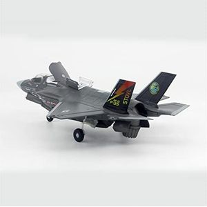 Voorgebouwd Modelvliegtuig 1 72 Schaal Legering Vechter Model Vliegtuigen Fit Voor F-35 Air Force F35A F35B Lightning II Aanval Vliegtuigen Vliegmodel Bouwpakket (Color : D)