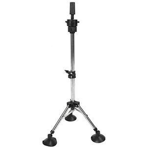 Pruik hoofd statief, draagbare etalagepop hoofd statief voor kapsalon kapper