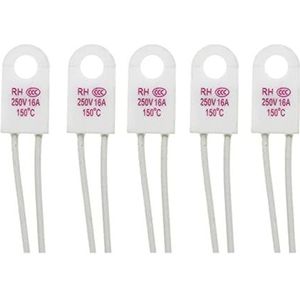 REPXITPQP 100 stuks RH/Tf RH 135C RH 135 Celsius 13 5 graden RH135 15A 250V temperatuurbeveiliging, thermische verbindingen, oververhittingsbeveiliging (RH95 15A)