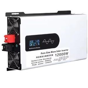 Spanningsomvormer 12V/24V/48V/60V/72V/96V Omvormer 110V 220V Zonne-energie Auto-omvormer 5000W 6KW 8KW 10KW 12000W Zuivere Sinusomvormer Omvormer(96V,220V-240(50HZ),12000W)