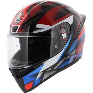 AGV K1 S Motorhelm Fastlap zwart blauw rood