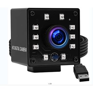 Webcam, webcam met microfoon voor PC Full HD 1080P