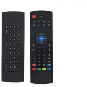 Geschikt for MX3 Air Mouse-toetsenbord Draadloze afstandsbediening 2.4G Multifunctionele Fly Mouse met infrarood leren Geschikt for Android Smart TV Box(Backlit)