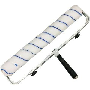 Verfroller - 45 cm - Verstelbaar Frame - Microfiber - Blauw