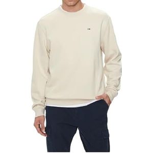 Tommy Jeans Art DM0DM20496 Sweatshirt voor heren, Newsprint, S