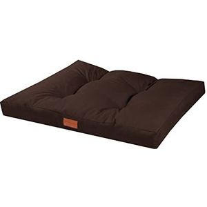 BedDog® BENNY hondenbed - comfortabel dik kussen voor honden en katten Oxford-stof, hondensofa, hondenmat hondenmatras pillow, bruin XL 91x68x10cm