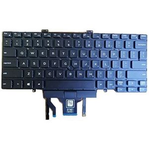 Laptop Toetsenbord Voor For DELL Latitude 5410 Verenigde Staten Lay-out Colour Zwart