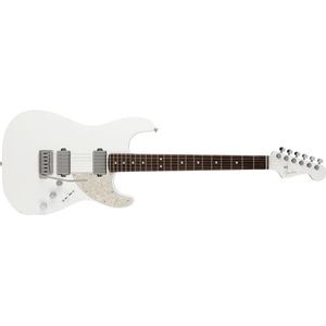 Fender Made in Japan Elemental Stratocaster HH RW Nimbus White - ST-Style elektrische gitaar