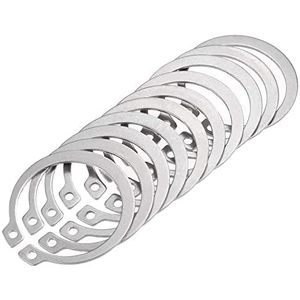 Clipringen, ringclips, borgringen, borgringen, 20 stuks 35 mm-40 mm buitenborgringen, C-clip borgringen van roestvrij staal 304, geschikt for lagers(40mm)