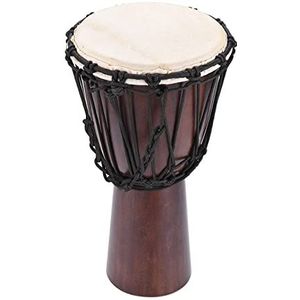Djembe Drum Professionele 10-inch Afrikaanse Afrikaanse Drummer Bongo Percussion Instrument Geselecteerde Hardhouten Lichaam Geitenhoofd