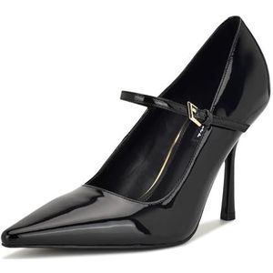 Nine West jinnie, damespomp, Zwart patent 001, 37 EU