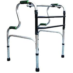 Rollator voor senioren met 2 wielen, zelfinstellende trapondersteuning, hellingen en trappen, mobiliteitshulpmiddel voor volwassenen of senioren, opvouwbaar en verstelbaar - eenvoudig te monteren (B)