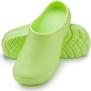 ESTRO Tuinklompen Dames Klompen Heren - Sanitaire Klompen Dames Tuinklompen voor Heren Unisex Tuinschoenen Gom Schoenen Zomer Heren CC01 (38, Pistache)