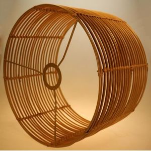 Living Collection Lampenkap Voor Staande Lamp Katoen Crème 30 Cm