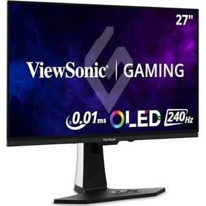 ViewSonic - XG272-2K-OLED - Gaming Monitor - Wit - 2K QHD, 240 Hz, 0,01 ms Responstijd, G-Sync, FreeSync