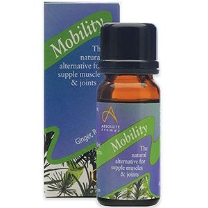 Absolute Aromas Mobility Etherisch Olie Mengsel 10 ml - Puur, Natuurlijk en Onverdund - voor Aromatherapie en Diffusers