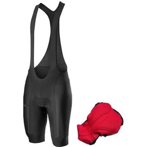 LPHFDCS Heren Fietsen Kleding Fietsen Bib Shorts Mannen Pocket Buitenkleding Fiets Fietsen Fietsen Gewatteerde Bib Panty Fiets Bib Shorts Fietsbroek (XS)