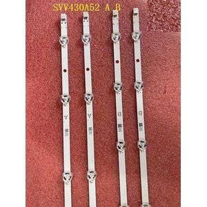 LED-strip for 43HK25T74 43V5863 43T6863 43T5863 TX-43FS352B TX-43GX555E TX-43FS350E TX-43GS352B TX-43GX551B(5 Kit For 5 TV)