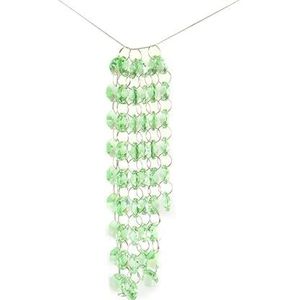 HELVES Tuin Suncatchers 1M lt.green 14mm Crystal Kralen Kettingen Crystal Opknoping Strand Slingers Voor Home Decoratie Handgemaakte Hanger Kettingen