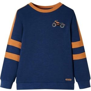 Kindertrui 116 indigo-blauw, kinderkleding, trui voor kinderen, sweater voor kinderen, top voor kinderen, kinderen trui, katoenen sweater