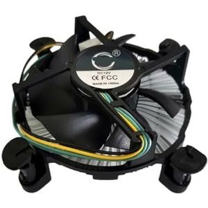 Industriegestuurde alles-in-één CPU-radiator, eenvoudige installatie, aluminium sokkel, spijkers 115X