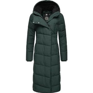 Ragwear Pavla winterjas voor dames, warm, gewatteerd, lang, met capuchon, maat XS-6XL., M