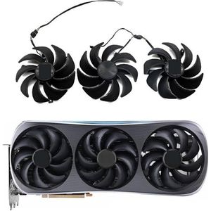 GAH3S2H GAA3S2H RTX4080 videokaartventilator voor ZOTAC voor GeForce RTX 4080 super 4090 AMP EXTREME AIRO grafische kaart GPU-koelerventilator(C-Fan)