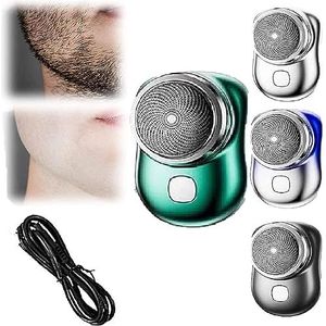 2023 krachtig stormscheerapparaat voor mannen, wasbare nieuwe upgrade krachtig stormscheerapparaat elektrische scheerapparaten voor heren, premium oplaadbare USB mini draagbaar elektrisch
