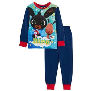 Bing Bunny Pyjama Luxe Volledige Lengte Pjs Kids Jongens Meisjes Gift Boxed Nachtkleding Set, Blauw, 3 jaar