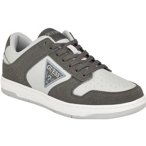 GUESS Heren Tiogo Sneaker, Donker Grijs Multi 020, 9.5 UK, Donkergrijs Multi 020, 43.5 EU